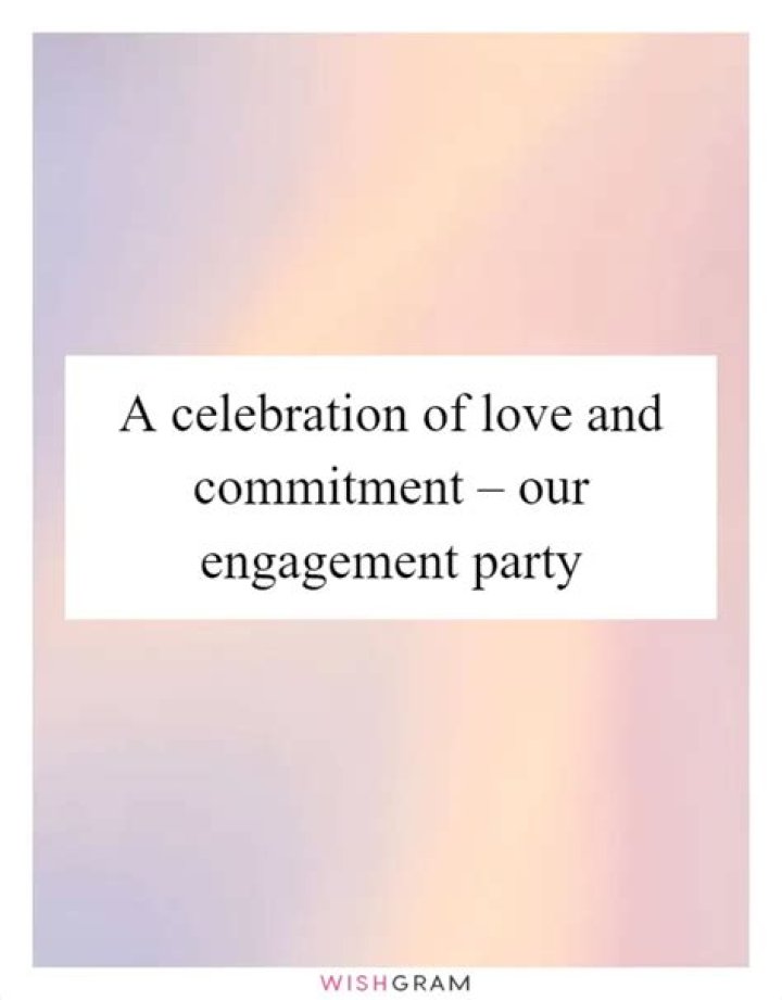 A Celebration Of Love And Commitment