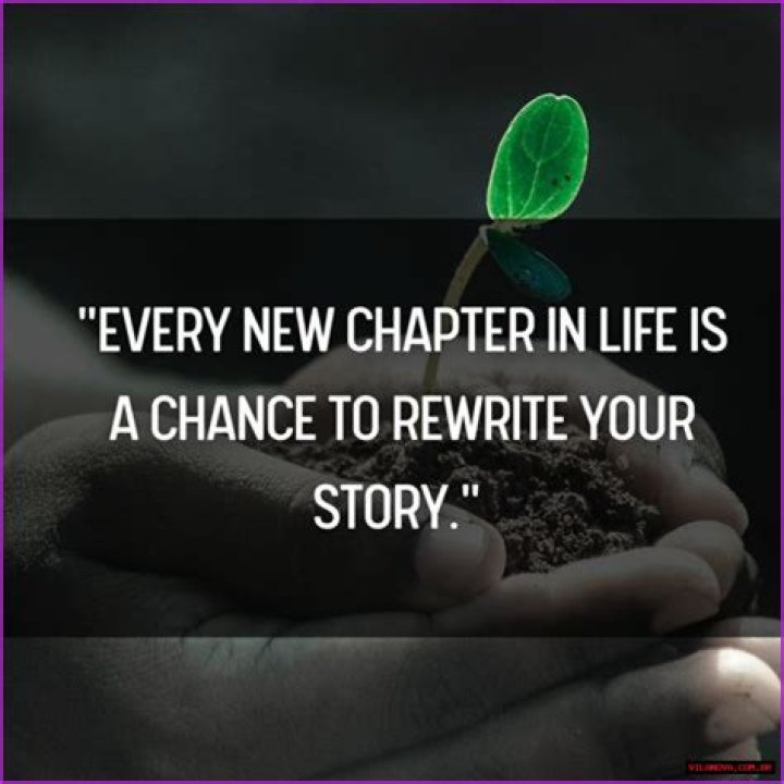A New Chapter In His Life
