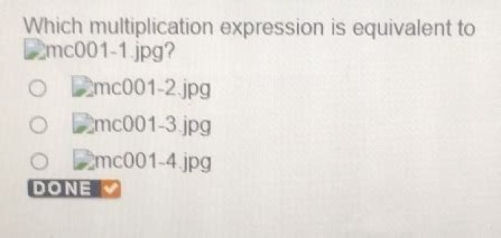 Which Expression Is Equivalent To Mc016-1.jpg? Mc016-2.jpg Mc016-3.jpg Mc016-4.jpg Mc016-5.jpg